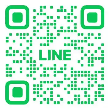คิวอาร์โค้ด LINE สีเขียว สำหรับสแกนเพิ่มเพื่อนและติดต่อแชทโดยตรง